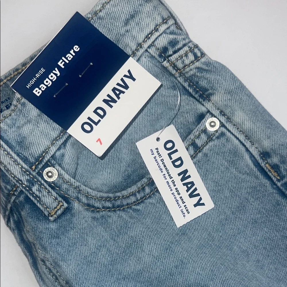 Old Navy Denim Flare Jeans Girls 7